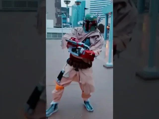 Title card image for video titled Boba Fett at Toronto Comic Con Title card image for video titled Boba Fett at Toronto Comic Con