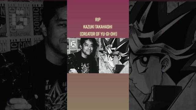 Title card image for video titled #rip #kazukitakahashi #yugioh #anime #animenorth Title card image for video titled #rip #kazukitakahashi #yugioh #anime #animenorth