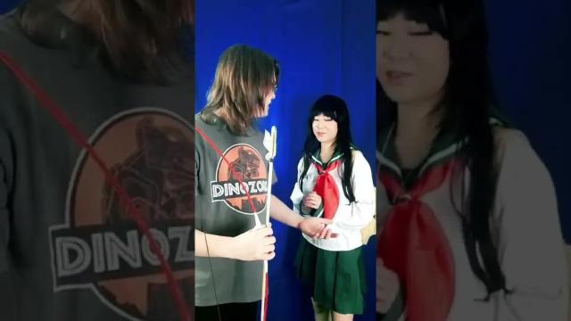 Title card image for video titled Training actors in archery needs work...#kagome #cosplay #inuyasha #bigjackfilms #anime Title card image for video titled Training actors in archery needs work...#kagome #cosplay #inuyasha #bigjackfilms #anime