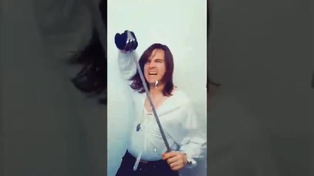 Title card image for video titled Got a new #cosplay cooking... #phantomoftheopera #swordfight #joelschumacher #bigjackfilms Title card image for video titled Got a new #cosplay cooking... #phantomoftheopera #swordfight #joelschumacher #bigjackfilms