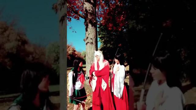 Title card image for video titled #happyhalloween from the Federal Era. #inuyasha #cosplay #animenorth Title card image for video titled #happyhalloween from the Federal Era. #inuyasha #cosplay #animenorth
