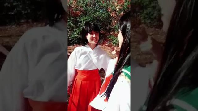 Title card image for video titled What ARRGH they doing? #inuyasha #cosplay #anime #kagome #kikyo Title card image for video titled What ARRGH they doing? #inuyasha #cosplay #anime #kagome #kikyo
