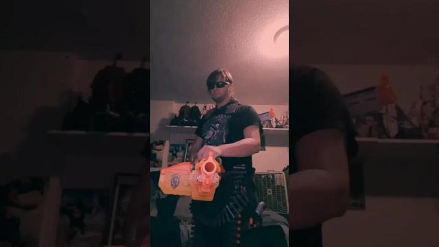 Title card image for video titled It's Nerf...or Nothin! #nerf #terminator #yourmove #bigjackfilms #nerfwar Title card image for video titled It's Nerf...or Nothin! #nerf #terminator #yourmove #bigjackfilms #nerfwar