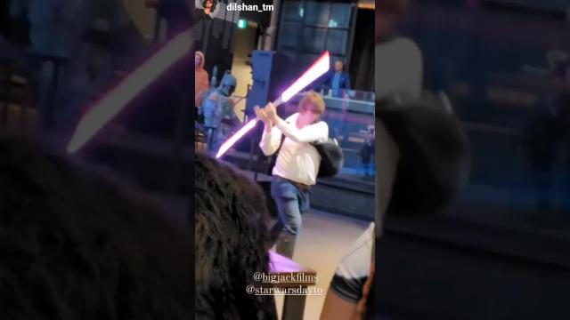 Title card image for video titled Guess I'm the next #starwars kid... #revengeofthe6th #starwarsday #lightsaber #starwarsdayto Title card image for video titled Guess I'm the next #starwars kid... #revengeofthe6th #starwarsday #lightsaber #starwarsdayto