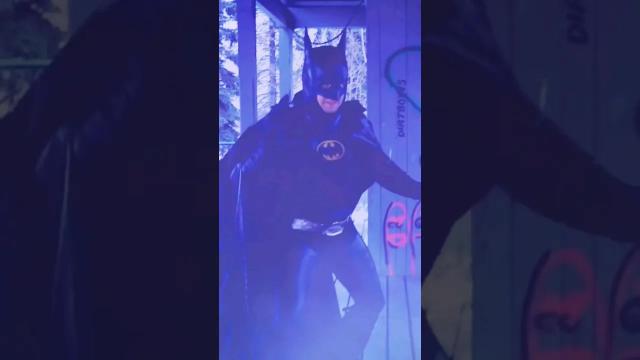 Title card image for video titled Tell all you're friends about me... #batman #theflash #batmancosplay #dccomics #michaelkeaton Title card image for video titled Tell all you're friends about me... #batman #theflash #batmancosplay #dccomics #michaelkeaton