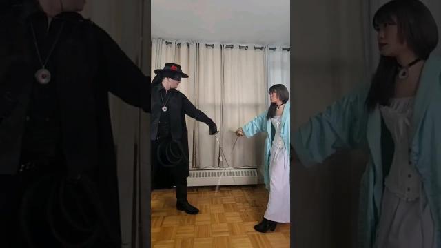 Title card image for video titled #themaskofzorro Shot for Shot remake #part1 #zorro #swordfighting #cosplay Title card image for video titled #themaskofzorro Shot for Shot remake #part1 #zorro #swordfighting #cosplay