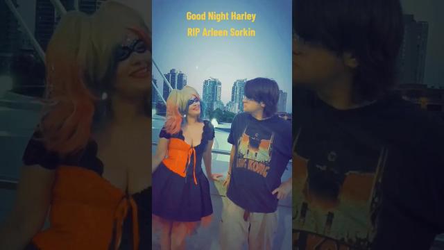 Title card image for video titled Goodnight, #harleyquinn 😔 #arleensorkin #batman #bigjackfilms #fanexpocanada #harleyquinncosplay Title card image for video titled Goodnight, #harleyquinn 😔 #arleensorkin #batman #bigjackfilms #fanexpocanada #harleyquinncosplay