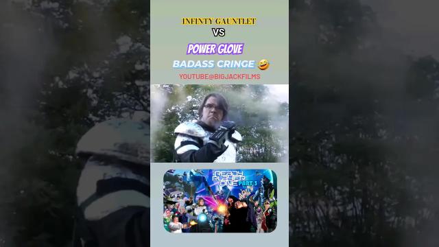 Title card image for video titled It's so bad...🤣 #bigjackfilms #readyplayerone #infinitygauntlet #powerglove #nintendo #avgn Title card image for video titled It's so bad...🤣 #bigjackfilms #readyplayerone #infinitygauntlet #powerglove #nintendo #avgn