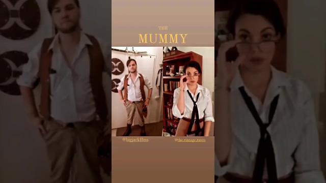 Title card image for video titled "Anyone I know?" #themummy #brendanfraser #universalstudios #halloween2023 #cosplay #rachelweisz Title card image for video titled "Anyone I know?" #themummy #brendanfraser #universalstudios #halloween2023 #cosplay #rachelweisz