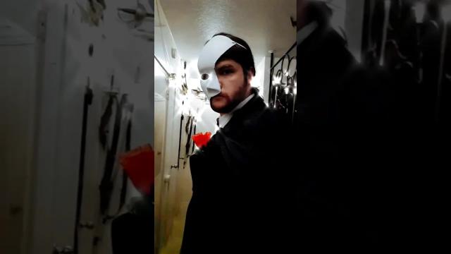 Title card image for video titled Take my hand...π #phantomoftheopera #universalstudios #halloween2023 #halloween #monsters #cosplay Title card image for video titled Take my hand...π #phantomoftheopera #universalstudios #halloween2023 #halloween #monsters #cosplay