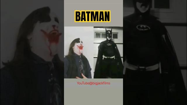 Title card image for video titled "You think that's funny?!" #batman #joker #happygilmore #adamsandler #cosplay #dccomics Title card image for video titled "You think that's funny?!" #batman #joker #happygilmore #adamsandler #cosplay #dccomics