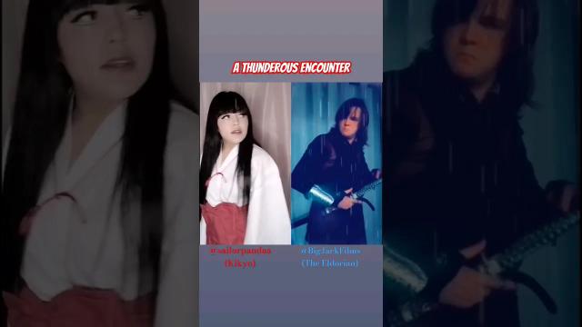 Title card image for video titled "Sacred Jewel? Never heard of it." #inuyasha #kikyo #ocfanart #cosplay #bigjackfilms Title card image for video titled "Sacred Jewel? Never heard of it." #inuyasha #kikyo #ocfanart #cosplay #bigjackfilms