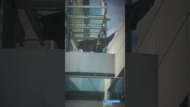 Title card image for video titled #batmanreturns to #torontocomiccon .. #batman #batman89 #cosplay #batmancosplay #timburton #dccomics