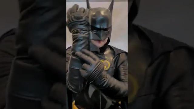 Title card image for video titled How come #batman doesn't #dance anymore? #adamwest #batmancosplay #batman66 #torontocomiccon