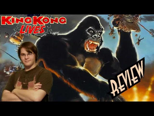 Title card image for video titled 12. King Kong Lives (1986) KING KONG REVIEWS - A POOR BUT FUN SEQUEL