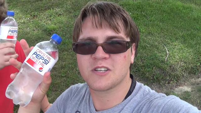 Title card image for video titled CRYSTAL PEPSI - FOOD CORNER (with Studio95)