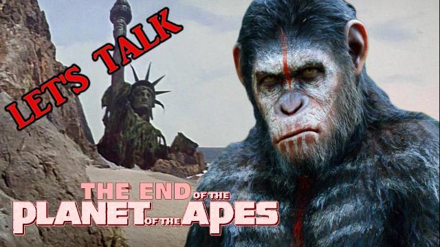 Title card image for video titled Let's Talk About THE END OF THE PLANET OF THE APES Title card image for video titled Let's Talk About THE END OF THE PLANET OF THE APES