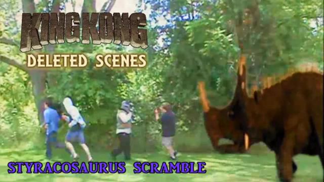 Title card image for video titled King Kong (2016) Fan Film DELETED SCENES - Styracosaurus Scramble Title card image for video titled King Kong (2016) Fan Film DELETED SCENES - Styracosaurus Scramble