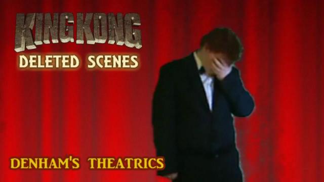Title card image for video titled King Kong (2016) Fan Film DELETED SCENES - Denham's Theatrics Title card image for video titled King Kong (2016) Fan Film DELETED SCENES - Denham's Theatrics