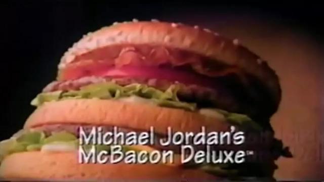 Title card image for video titled McJordan Bacon Deluxe - FOOD CORNER Title card image for video titled McJordan Bacon Deluxe - FOOD CORNER