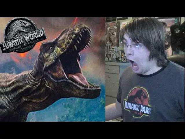 Title card image for video titled Jurassic World: Fallen Kingdom (2018) TRAILER REACTION!!! Title card image for video titled Jurassic World: Fallen Kingdom (2018) TRAILER REACTION!!!