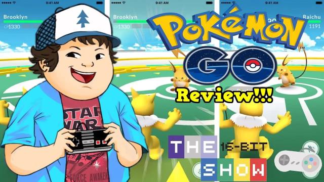 Title card image for video titled Pokemon GO! (App) REVIEW - The16BitShow Title card image for video titled Pokemon GO! (App) REVIEW - The16BitShow