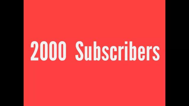 Title card image for video titled 2,000 SUBSCRIBER CELEBRATION! A BigJackFilms Livestream! Title card image for video titled 2,000 SUBSCRIBER CELEBRATION! A BigJackFilms Livestream!