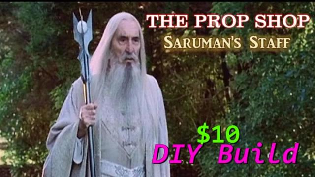 Title card image for video titled How To Build Saruman's Staff For $10! BIGJACKFILMS PROP SHOP Title card image for video titled How To Build Saruman's Staff For $10! BIGJACKFILMS PROP SHOP