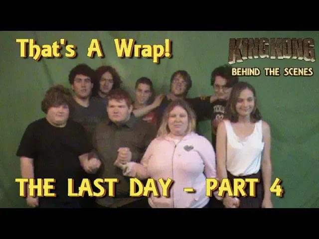 Title card image for video titled 19. THE LAST DAY (PART 4) WRAP PARTY! King Kong (2016) Fan Film - BEHIND THE SCENES Title card image for video titled 19. THE LAST DAY (PART 4) WRAP PARTY! King Kong (2016) Fan Film - BEHIND THE SCENES