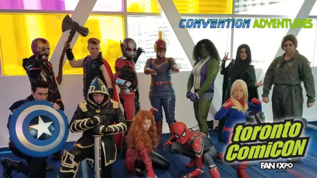 Title card image for video titled Toronto ComicCon (2019) CONVENTION ADVENTURES Title card image for video titled Toronto ComicCon (2019) CONVENTION ADVENTURES