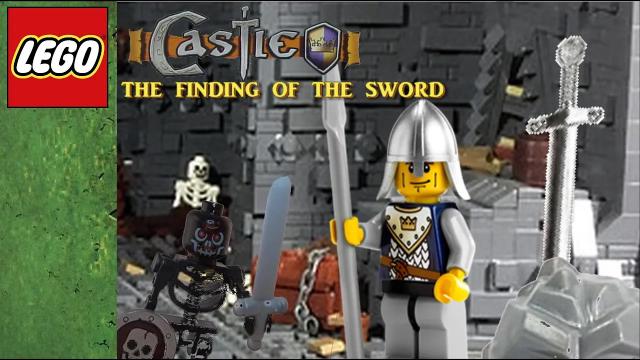 Title card image for video titled LEGO Castle - Chapter III: The Finding Of The Sword Title card image for video titled LEGO Castle - Chapter III: The Finding Of The Sword