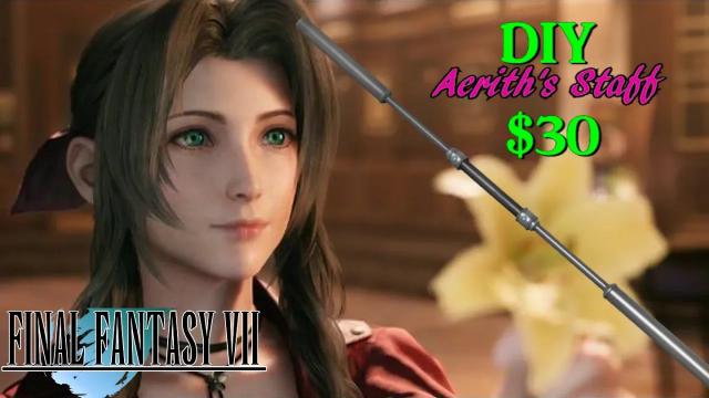Title card image for video titled How To Build Aerith's Staff For Under $30! BIGJACKFILMS PROP SHOP Title card image for video titled How To Build Aerith's Staff For Under $30! BIGJACKFILMS PROP SHOP