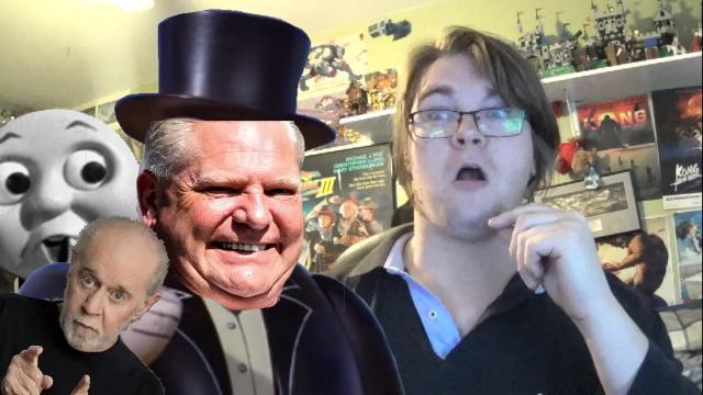 Title card image for video titled DOUG FORD IS SIR TOPHAM HAT! George Carlin Dubs Thomas The Tank Engine Vol. 5 Reaction! Title card image for video titled DOUG FORD IS SIR TOPHAM HAT! George Carlin Dubs Thomas The Tank Engine Vol. 5 Reaction!