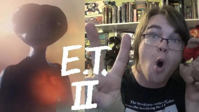 Title card image for video titled E.T. 2 REACTION! A 40 Year Sequel Worth Making!