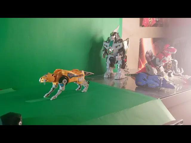 Title card image for video titled StopMo Sentai ZYURANGER! A BIGJACKFILMS LIVESTREAM!