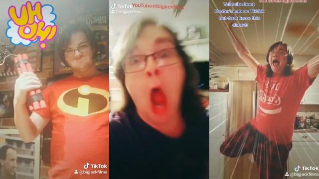 Title card image for video titled BigJackFilms TikTok Collection Vol. 15 - CARTOON CHAOS