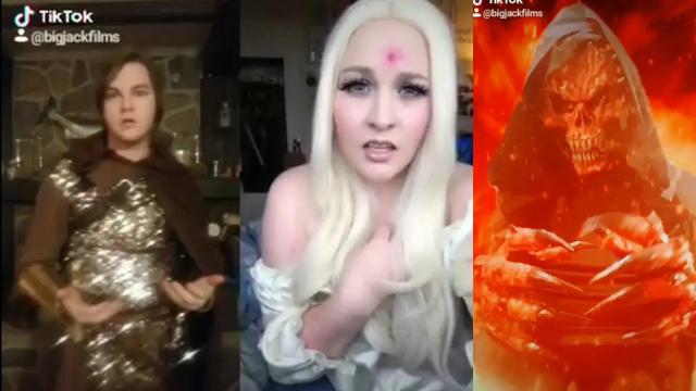 Title card image for video titled BigJackFilms TikTok Collection Vol. 18 - LEGENDS & UNICORNS