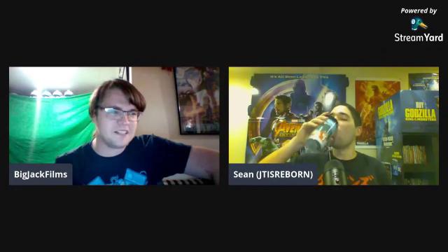 Title card image for video titled Movie Talk Lockdown (Ft. JTIsReborn) A BIGJACKFILMS LIVESTREAM