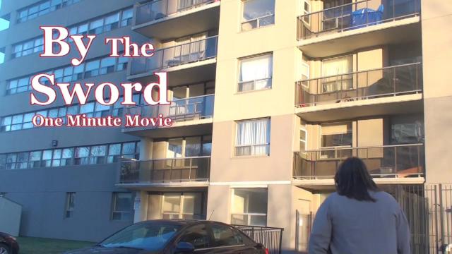Title card image for video titled BY THE SWORD - One Minute Movie
