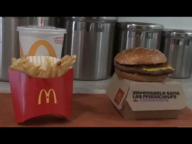 Title card image for video titled Western BBQ Quarter Pounder - FOOD CORNER