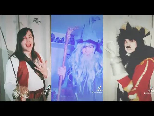 Title card image for video titled BigJackFilms TikTok Collection Vol. 36 - SWASHBUCKLING SQUABBLES