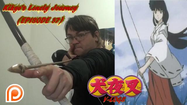 Title card image for video titled InuYasha V-Logs - KIKYO'S LONELY JOURNEY (Episode 87) KIKYO VS DINOSAURS! F**K YES! Title card image for video titled InuYasha V-Logs - KIKYO'S LONELY JOURNEY (Episode 87) KIKYO VS DINOSAURS! F**K YES!