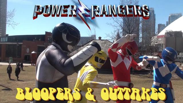 Title card image for video titled Power Rangers Review - BLOOPERS & OUTTAKES Title card image for video titled Power Rangers Review - BLOOPERS & OUTTAKES