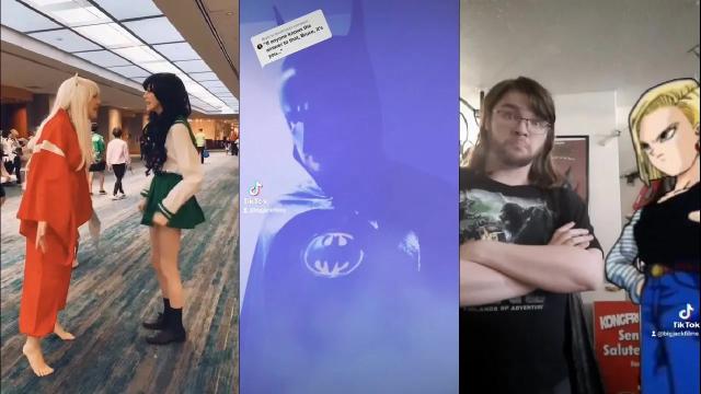 Title card image for video titled BigJackFilms TikTok Collection Vol 46. GEEK CULTURE CHAOS