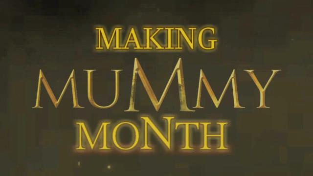 Title card image for video titled Making Mummies Next Week! Title card image for video titled Making Mummies Next Week!