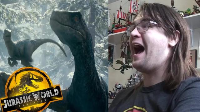 Title card image for video titled Jurassic World: Dominion - TRAILER REACTION! Title card image for video titled Jurassic World: Dominion - TRAILER REACTION!