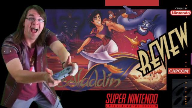 Title card image for video titled Disney's Aladdin (Super Nintendo) BIGJACKFILMS GAME REVIEW Title card image for video titled Disney's Aladdin (Super Nintendo) BIGJACKFILMS GAME REVIEW