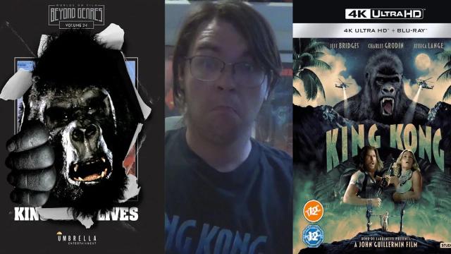 Title card image for video titled KING KONG LIVES FINALLY COMES TO BLU RAY! ALSO KONG76 IN 4K! Title card image for video titled KING KONG LIVES FINALLY COMES TO BLU RAY! ALSO KONG76 IN 4K!