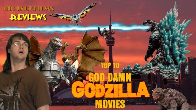 Title card image for video titled Top 10 God D*mn Godzilla Movies - BIGJACKFILMS REVIEWS (2022 HALLOWEEN SPECIAL) Title card image for video titled Top 10 God D*mn Godzilla Movies - BIGJACKFILMS REVIEWS (2022 HALLOWEEN SPECIAL)
