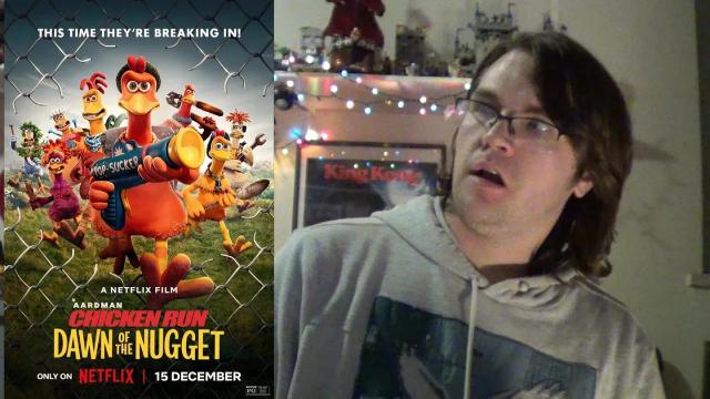 Title card image for video titled CHICKEN RUN 2 DAWN OF THE NUGGET gave me Disney Sequel flashbacks - OPENING NIGHT Title card image for video titled CHICKEN RUN 2 DAWN OF THE NUGGET gave me Disney Sequel flashbacks - OPENING NIGHT